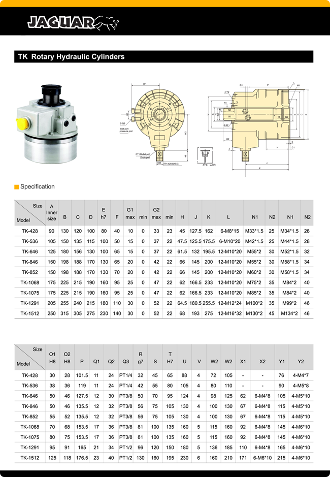 hydraulic pump and motors